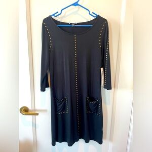 Tribal dress NWT with gold detail